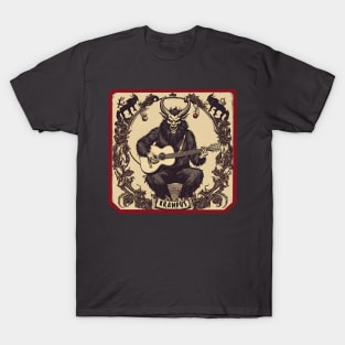 Krampus play guitar T-Shirt